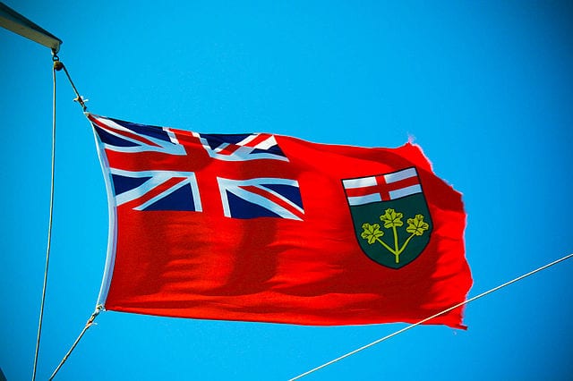 Ontario Flag