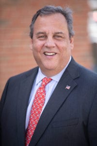 Former New Jersey Governor Chris Christie