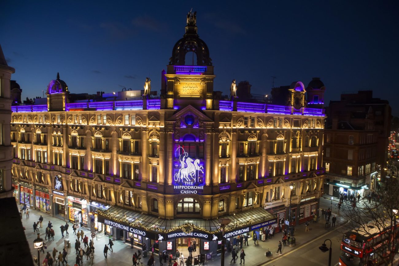 Hippodrome Casino exterior, Leicester Square