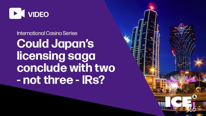 ICS - Could Japan's licensing saga conclude with two - not three - IRs?