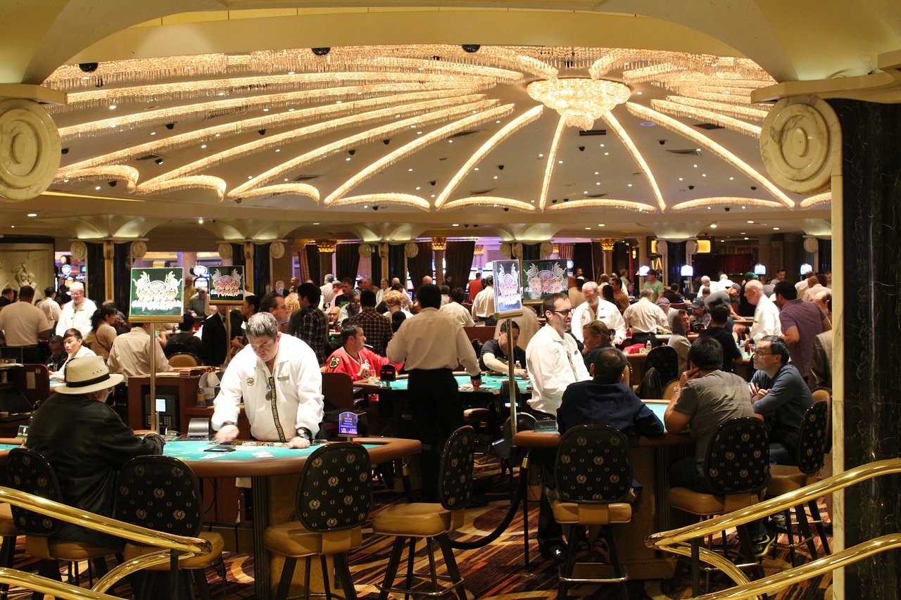 Land-based casino gaming floor