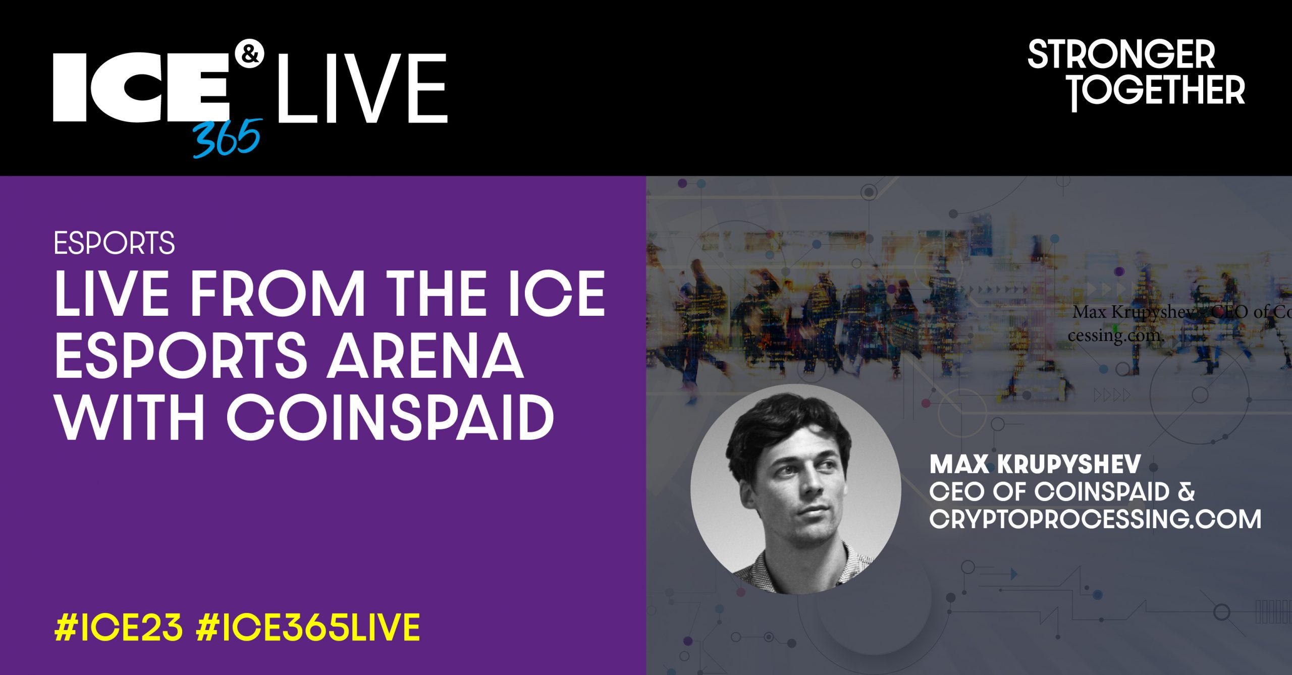 ICE365 Live Max Krupyshev, Coinspaid & Crypto Processing