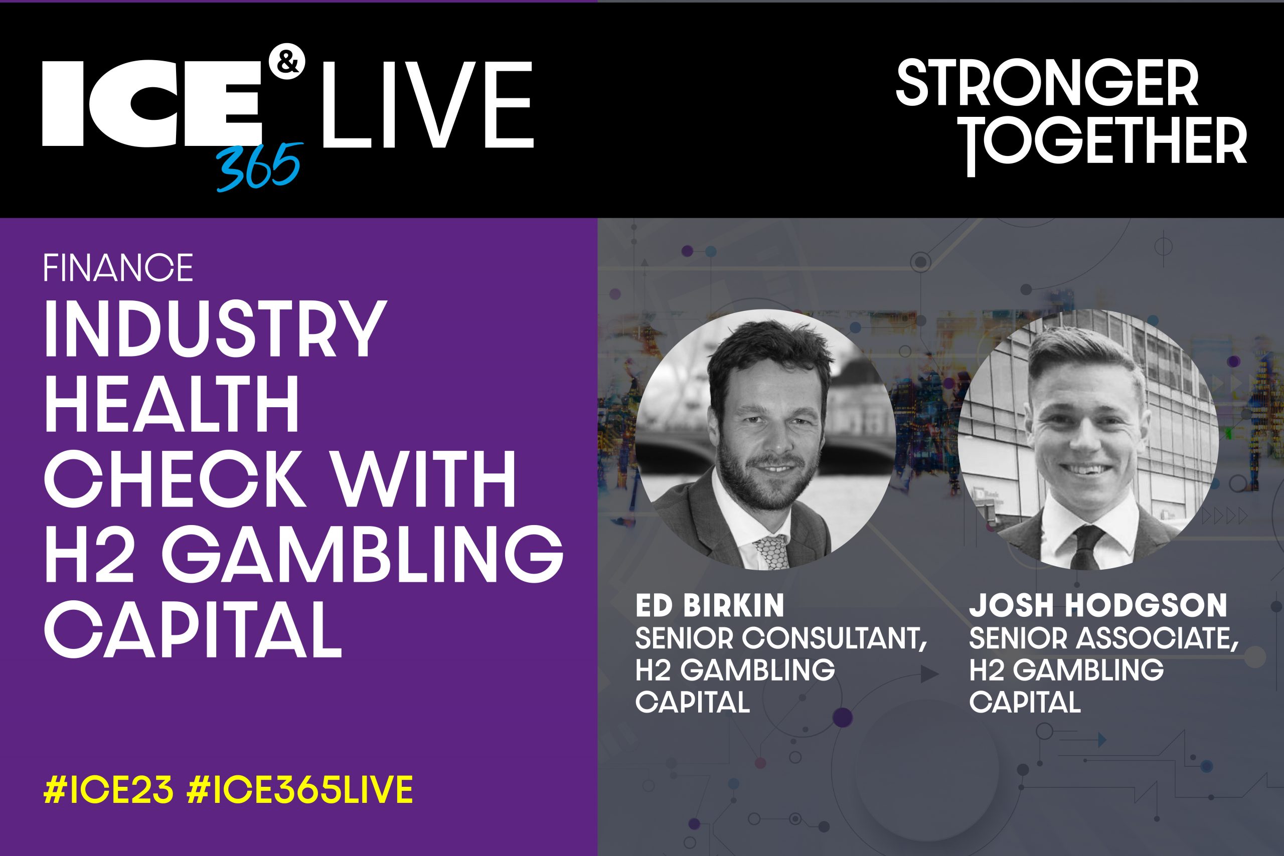 ICE365 Live Industry health check with H2 Gambling Capital